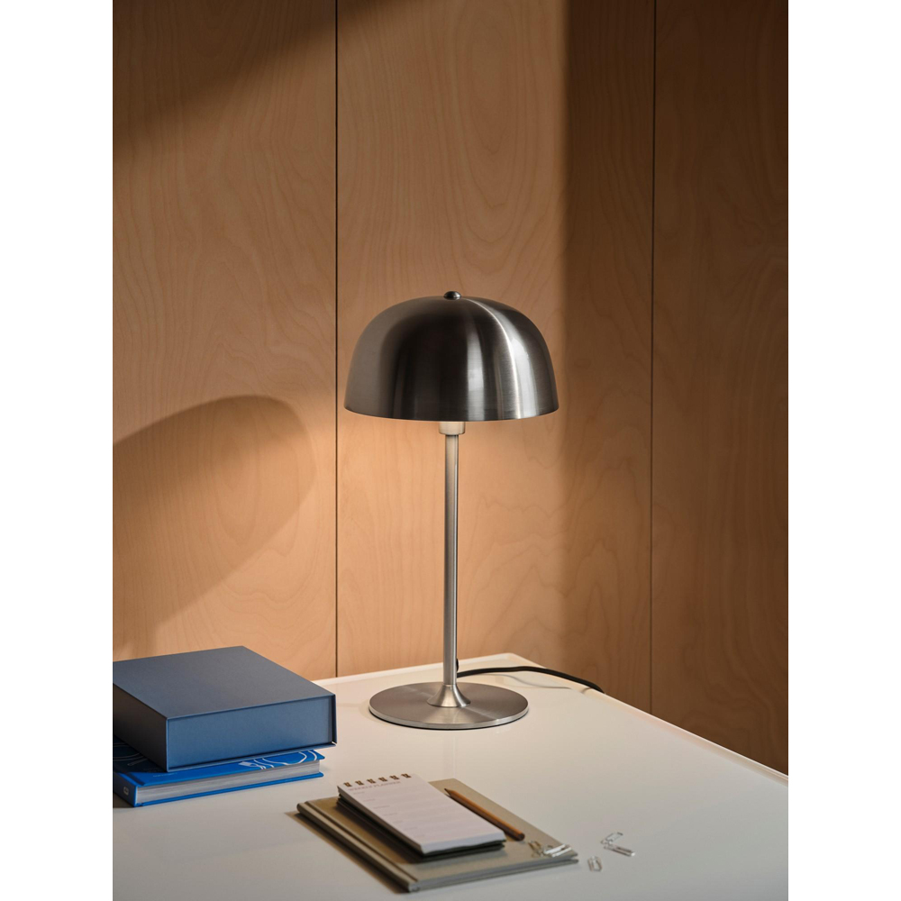 Nordlux Cera Brushed Steel Table Lamp Image 2