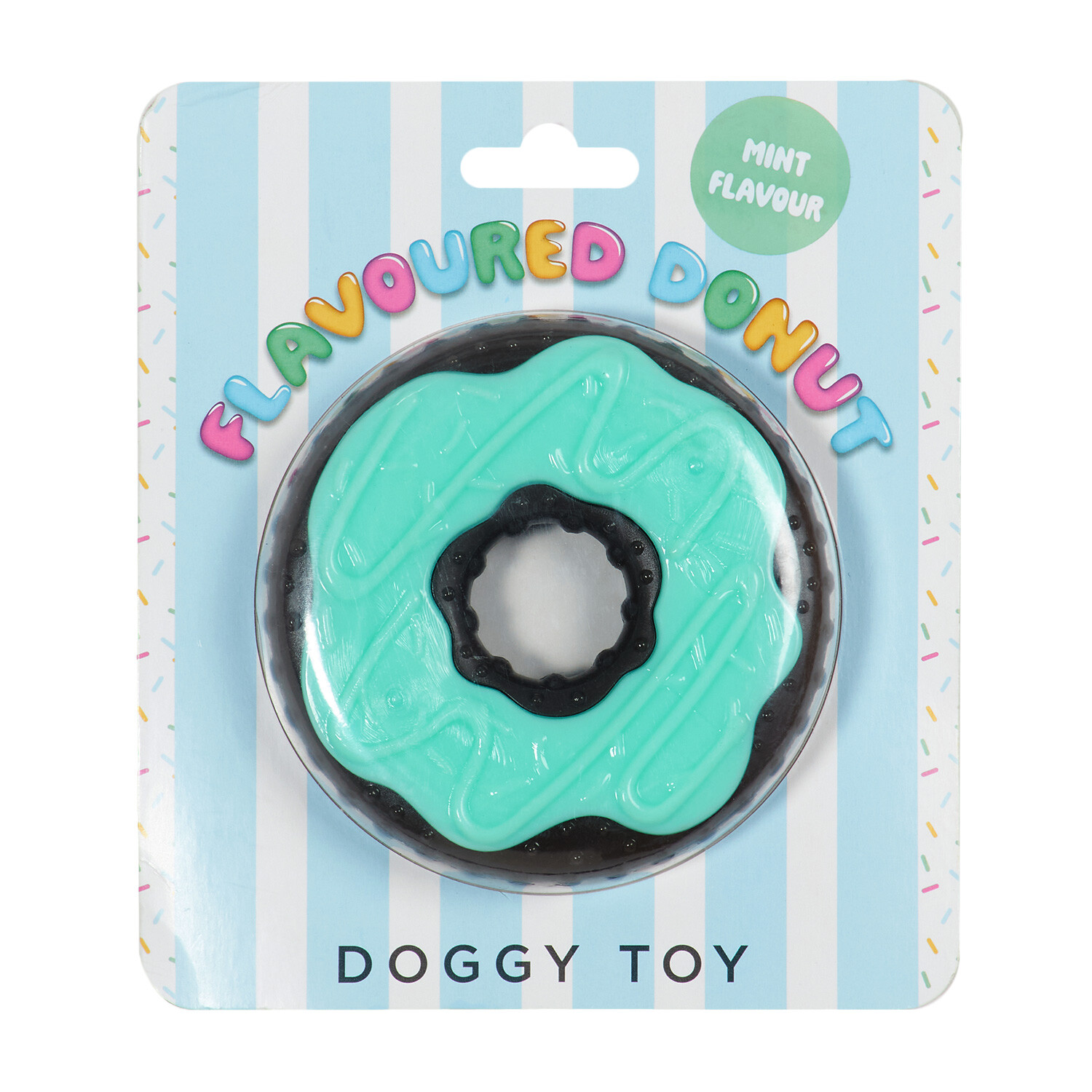 Flavoured Donut Dog Toy Image 1