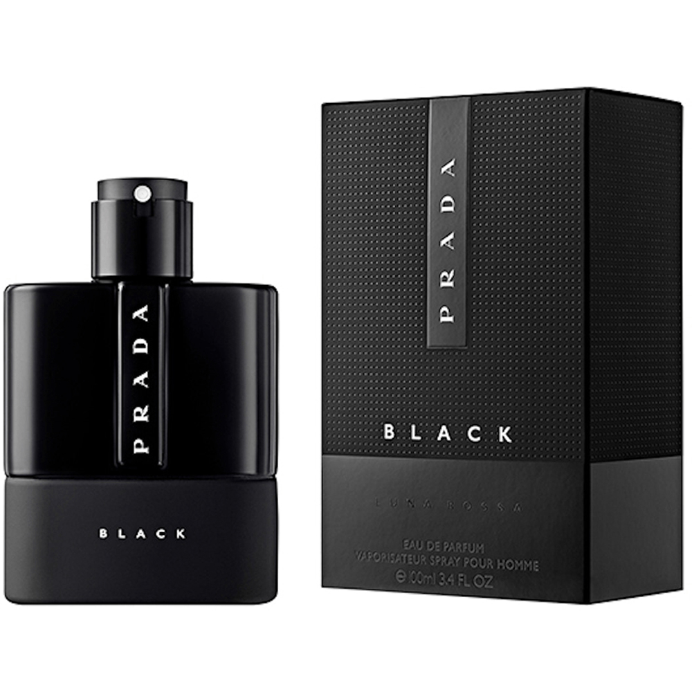 Prada Luna Rossa Black Men Eau De Parfum Spray 100ml Image 2