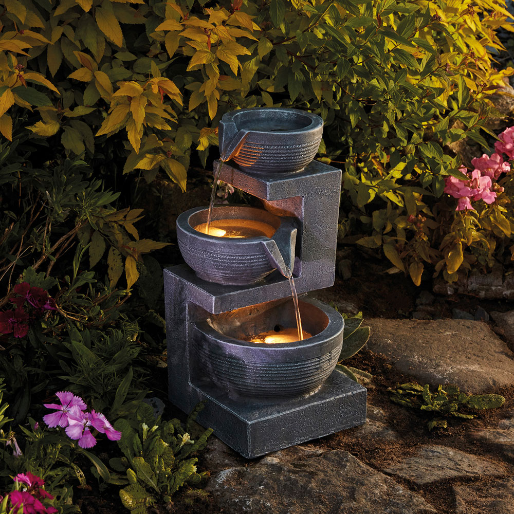Garden Gear 3 Tier Bowl Water Feature Image 6