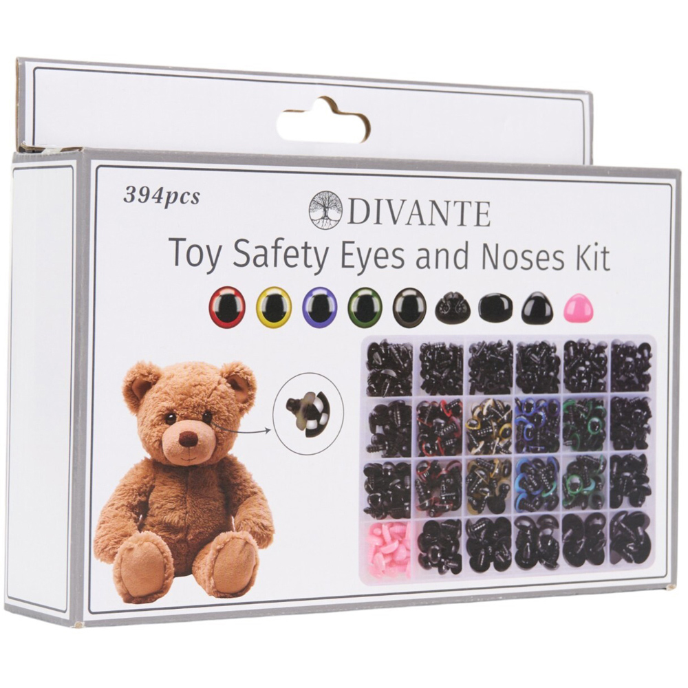 Toy Safety Eyes and Noses Kit Image 1