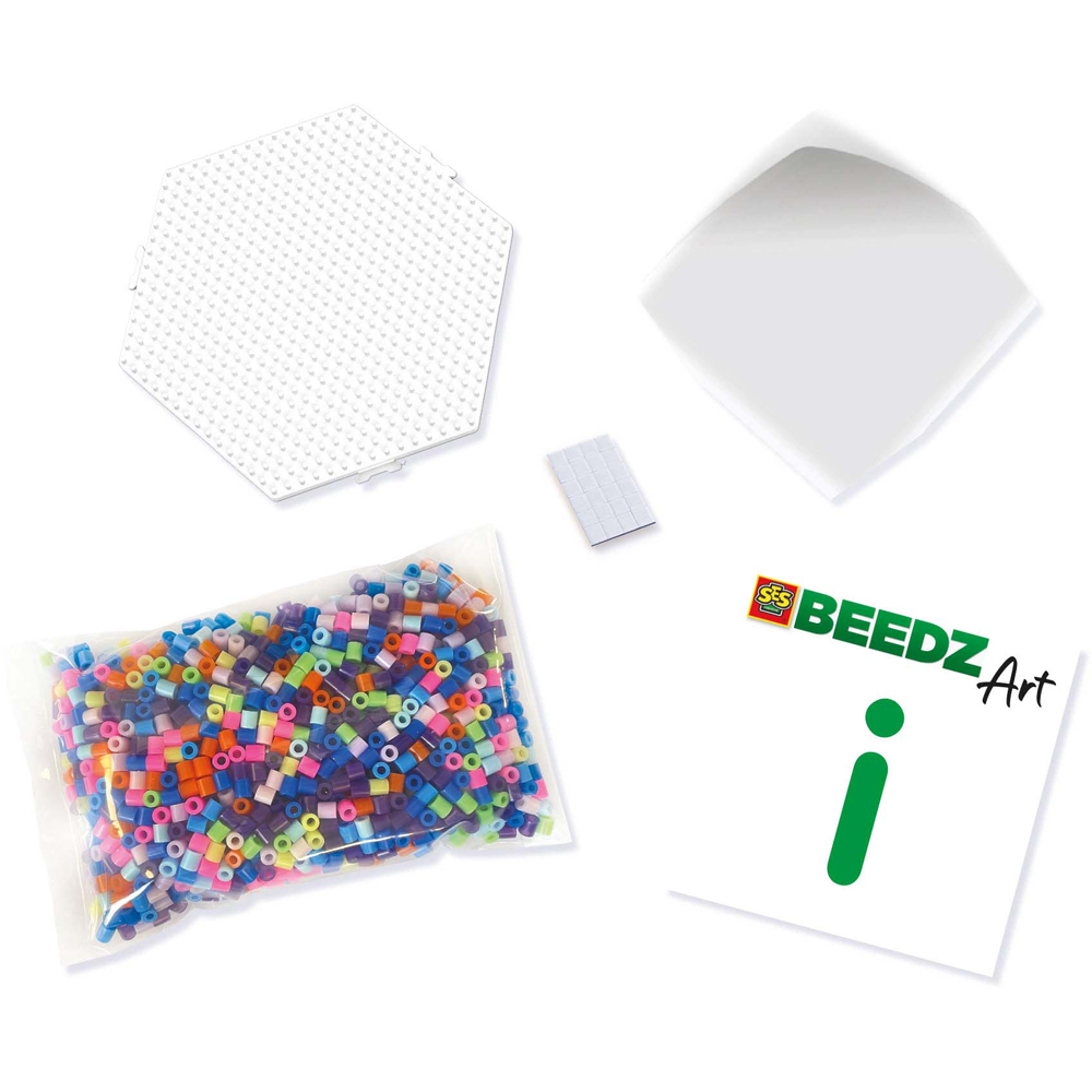 SES Creative Beedz Art Butterfly and Beetle Iron On Beads Kit 1600 Piece Image 2