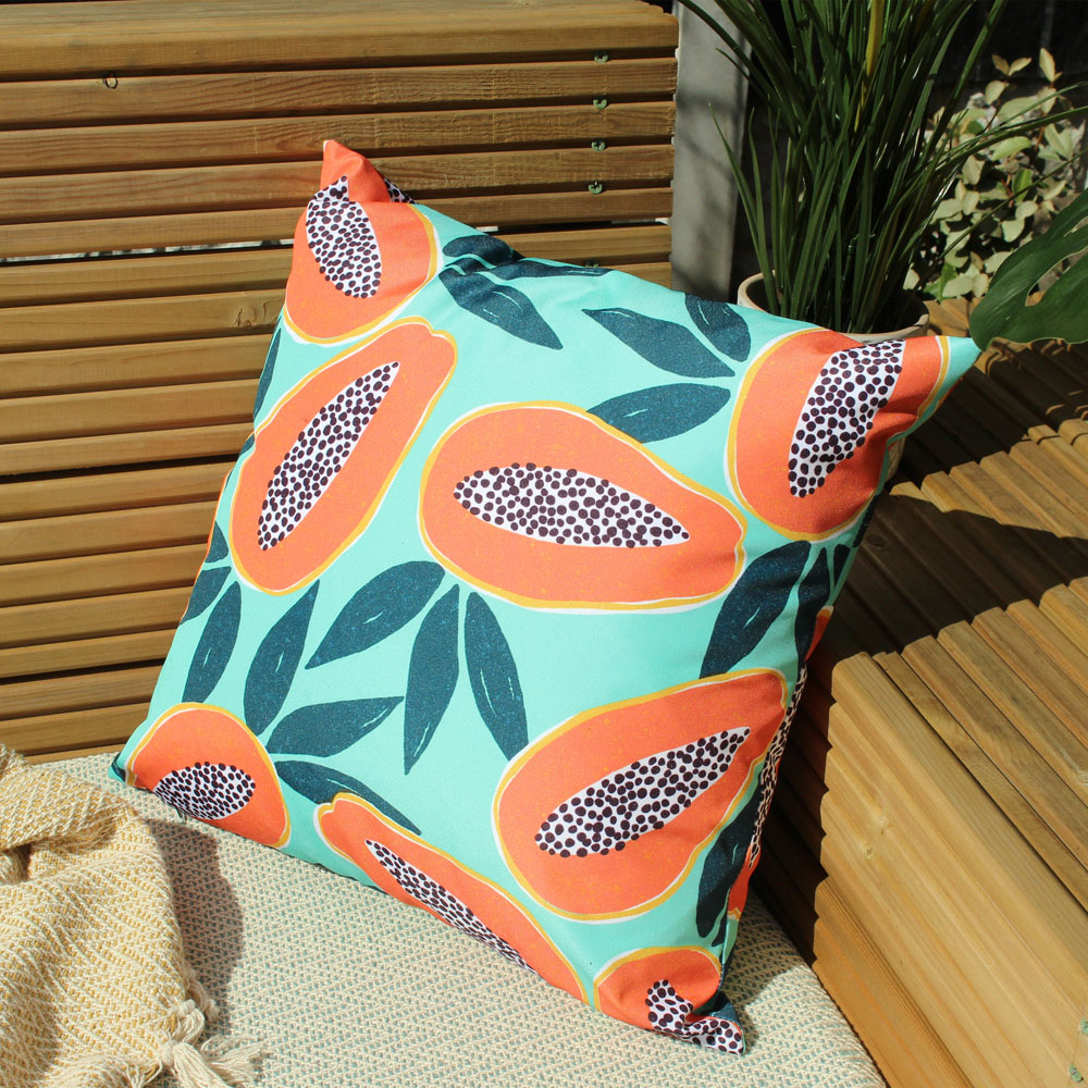 furn. Papaya Tropical Cushion Outdoor Cushion Image 2
