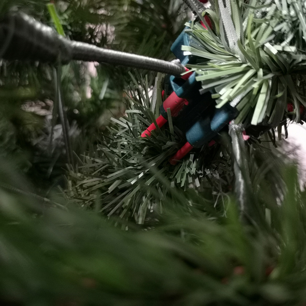 Samuel Alexander Avatika Frosted Artificial Christmas Tree 7ft Image 5