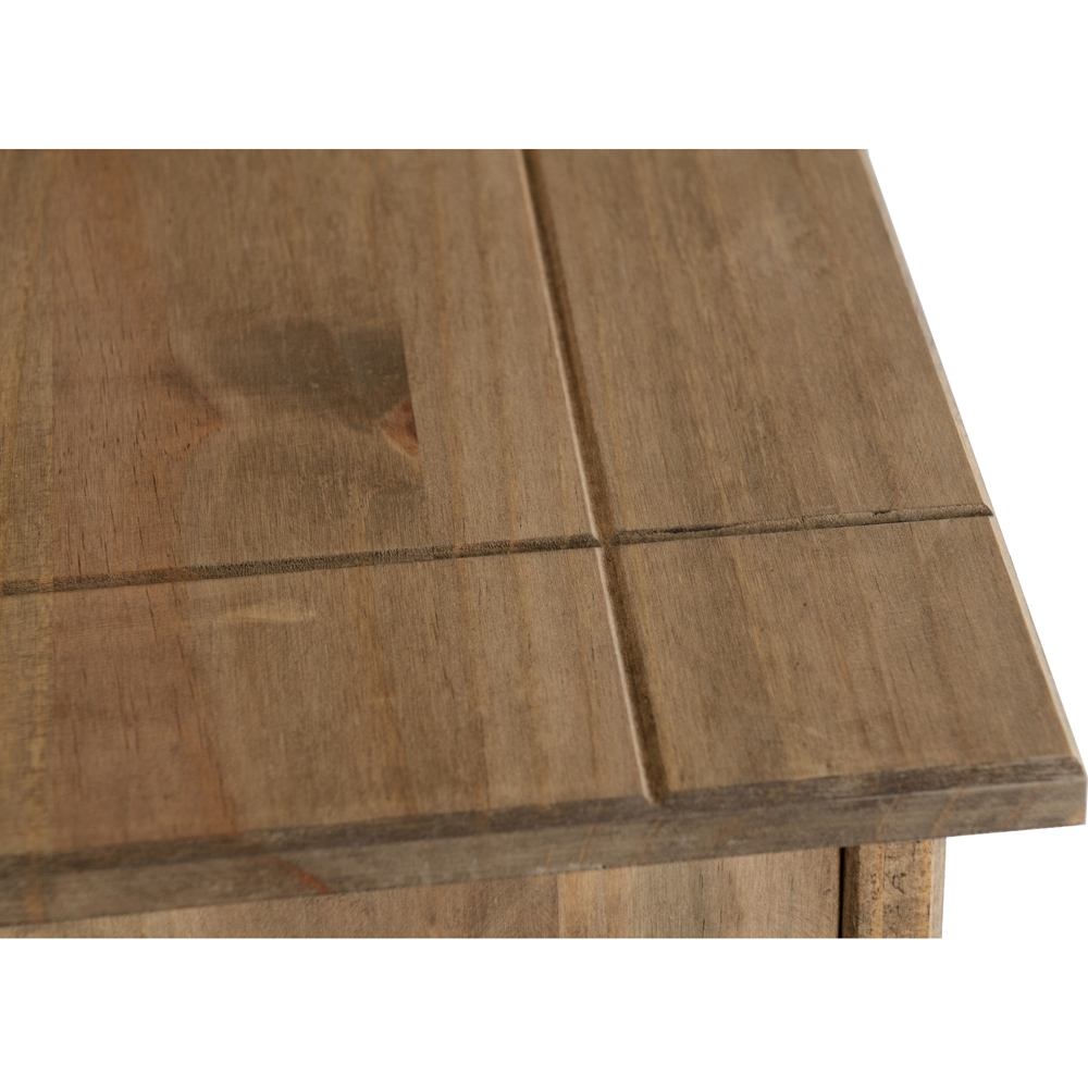 Seconique Panama 4 Drawer Natural Wax Chest of Drawers Image 5