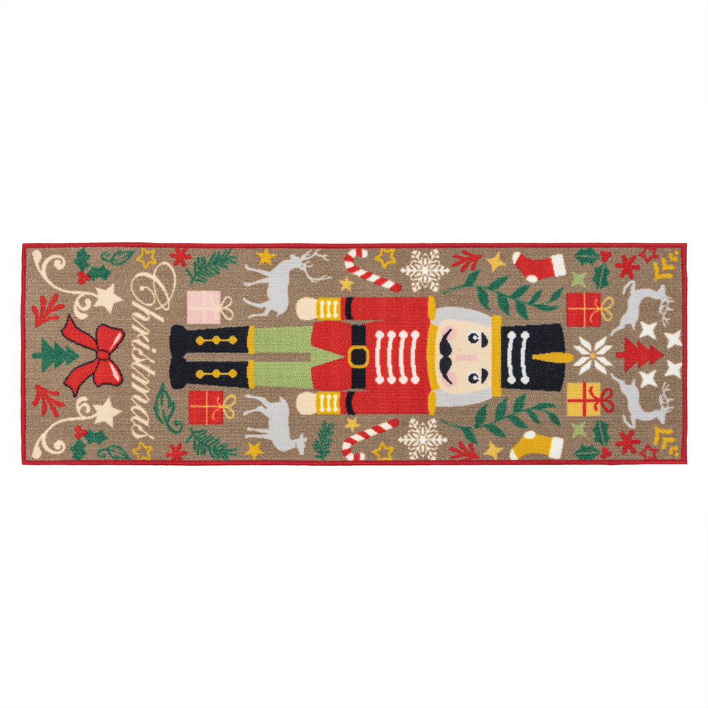 JVL Premium Scandi Christmas Nylon Pile Washable Runner 50 x 150cm Image 2