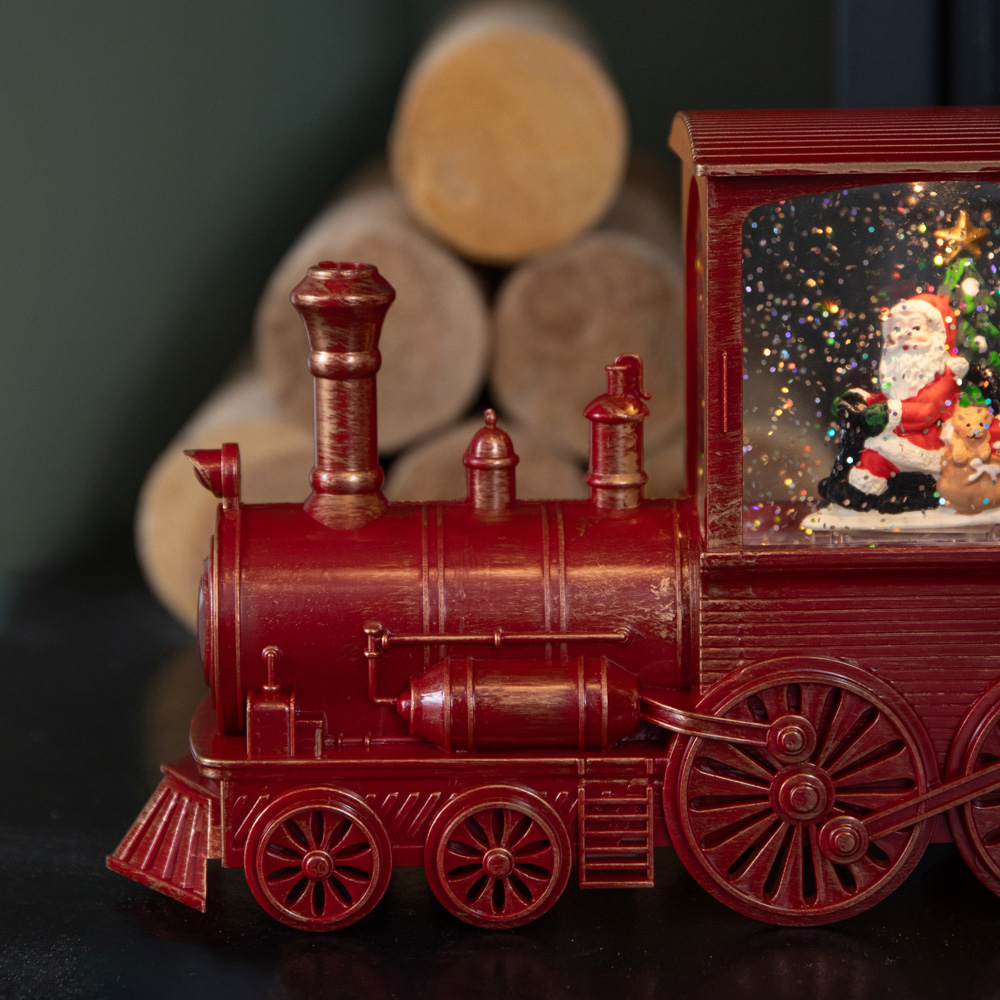 Samuel Alexander Snow Swirl Train Christmas Decoration 17cm Image 6