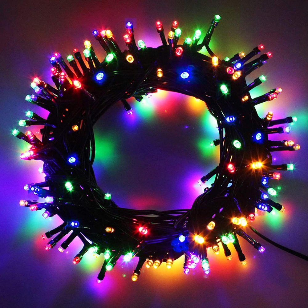 Shatchi 200 Multicolour Multifunction LED Fairy String Lights Image 1