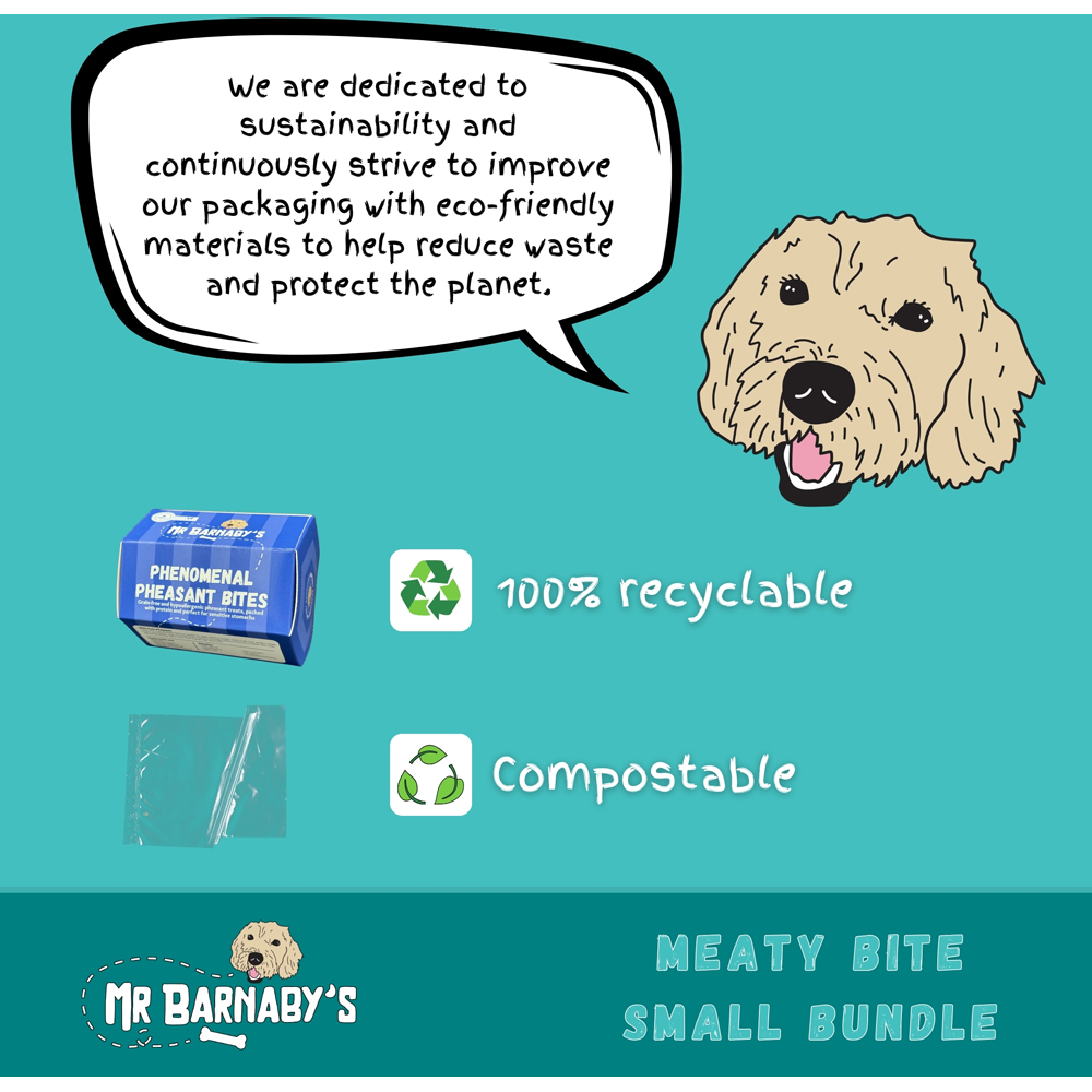 Mr Barnaby's Meaty Bite Small Dog Treats Bundle 9 Pack Image 7