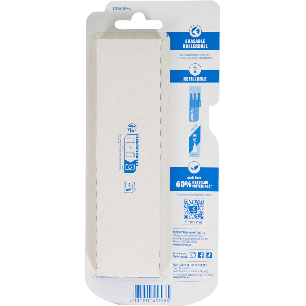 Pack of 3 Pilot Frixion Pens Image 2