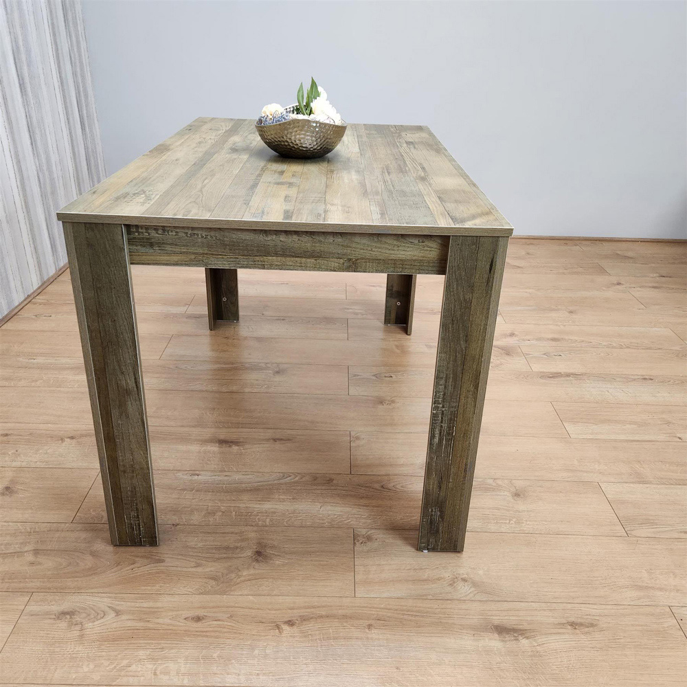 Kosy Koala 4 Seater Brown Wooden Dining Table Image 4