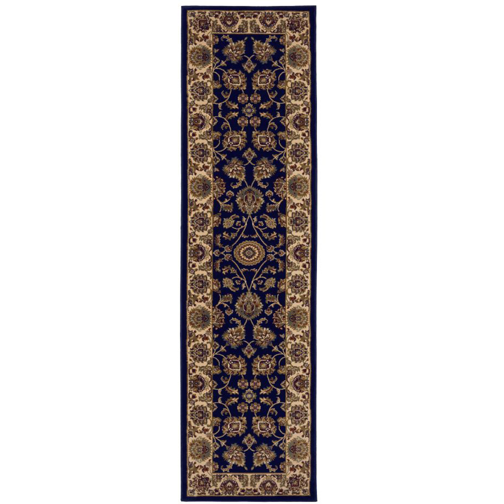 Homemaker Kellan Traditional Blue Runner 60 x 235cm Image 2