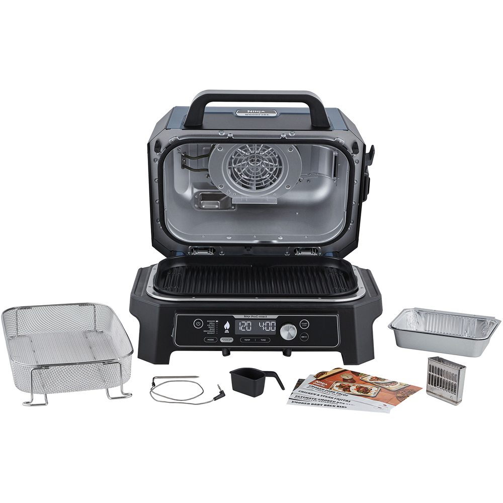 Ninja Woodfire Pro Connect XL OG901UK Outdoor Electric BBQ Grill and Smoker Image 3
