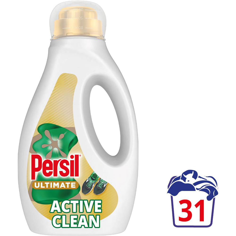 Persil Ultimate Active Clean Liquid Detergent 31 Washes 837ml 6 Pack Image 4