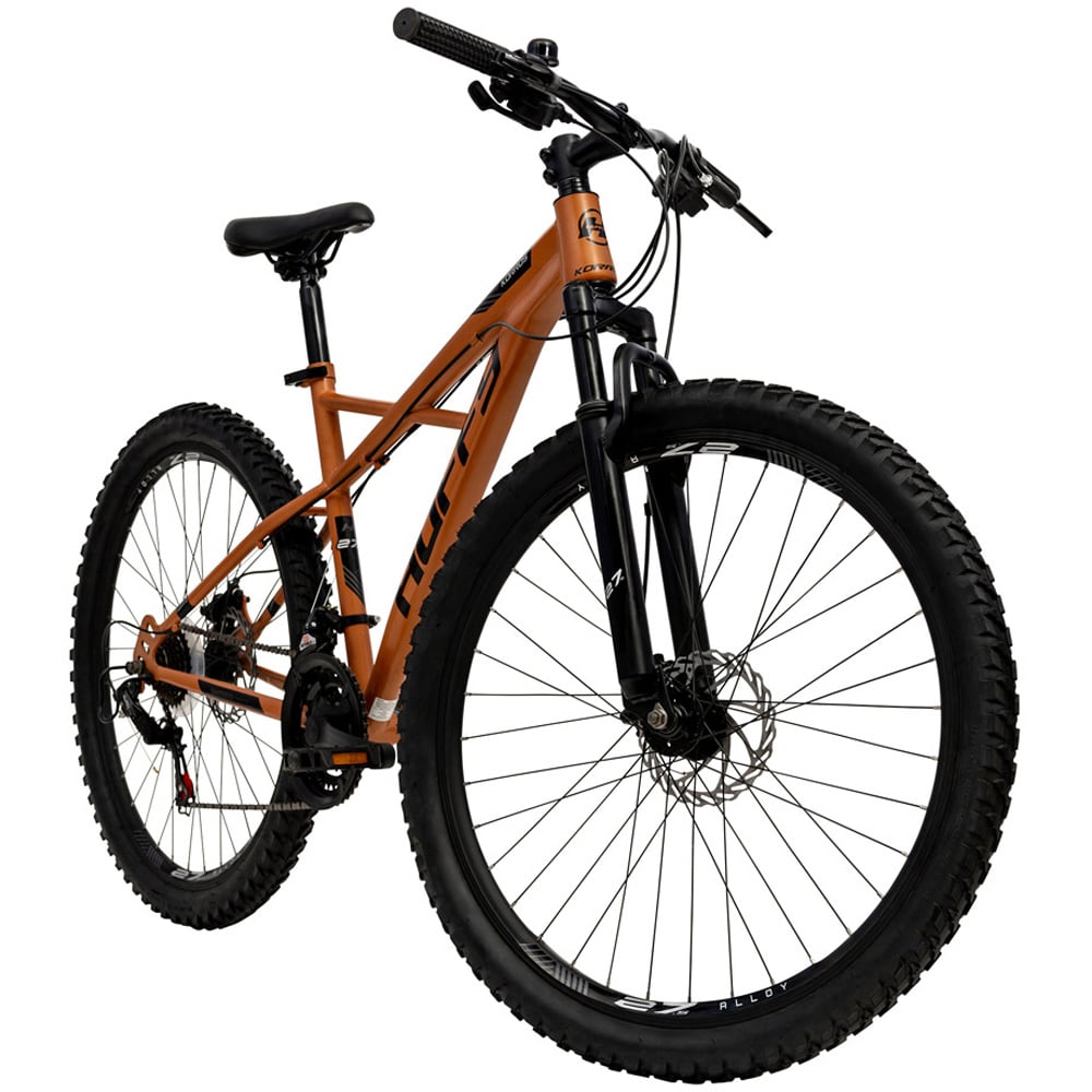 Huffy Korros 21 Speed 27.5 inch Bronze Hardtail Mountain Bike Image 3