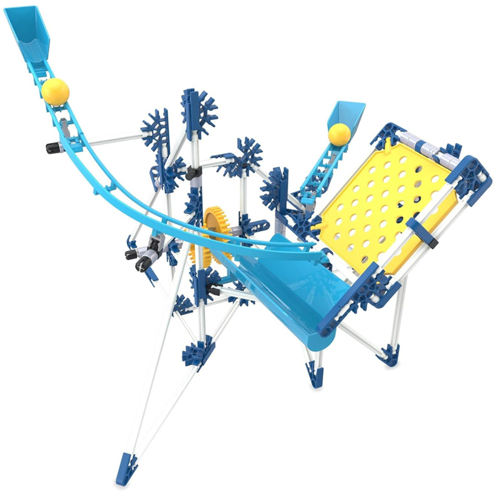 Basic Fun K'NEX Classics Marble Run Motorised 3 Model Building Set 500 Piece Image 5