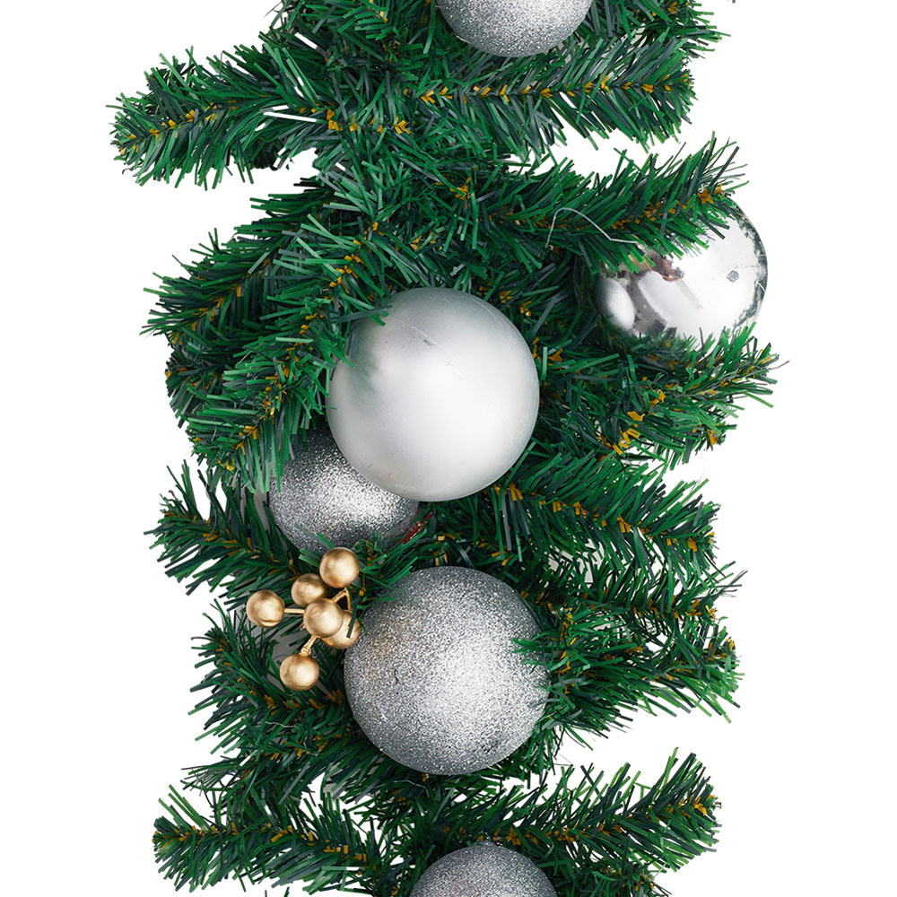 Living and Home Artificial Plastic Pine Christmas Garland 270cm Image 8