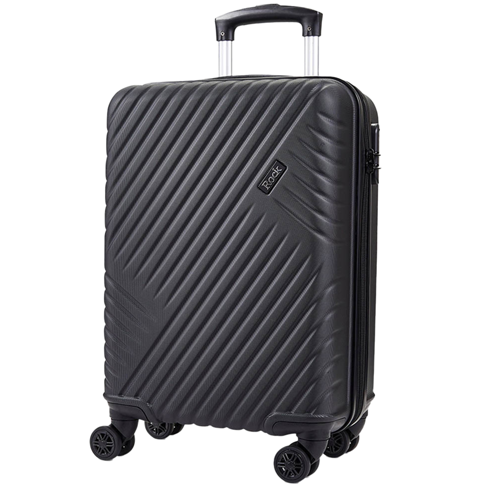 Rock Santiago Small Black Hardshell Suitcase Image 1