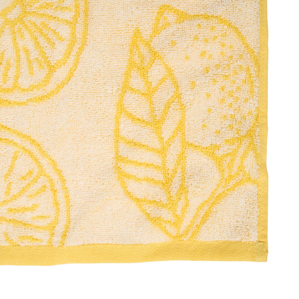 Lemon Bliss Hand Towel Yellow Image 5