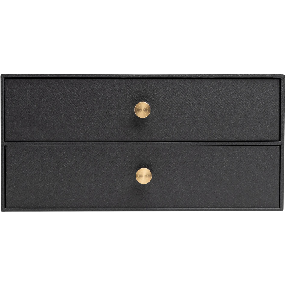 Exacompta OfficeByMe 2 Drawer Black Filing Module Image 5