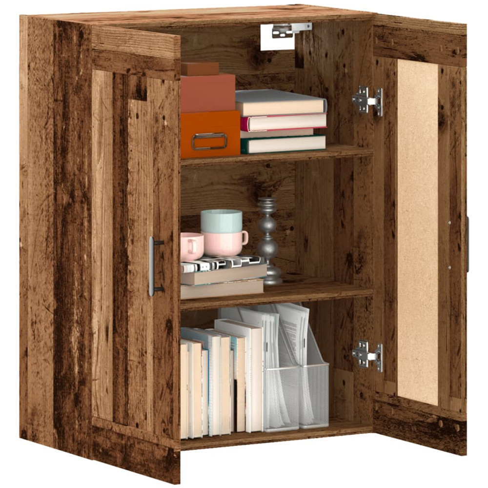 vidaXL 2 Door Old Wood Wall Mounted Sideboard Image 3