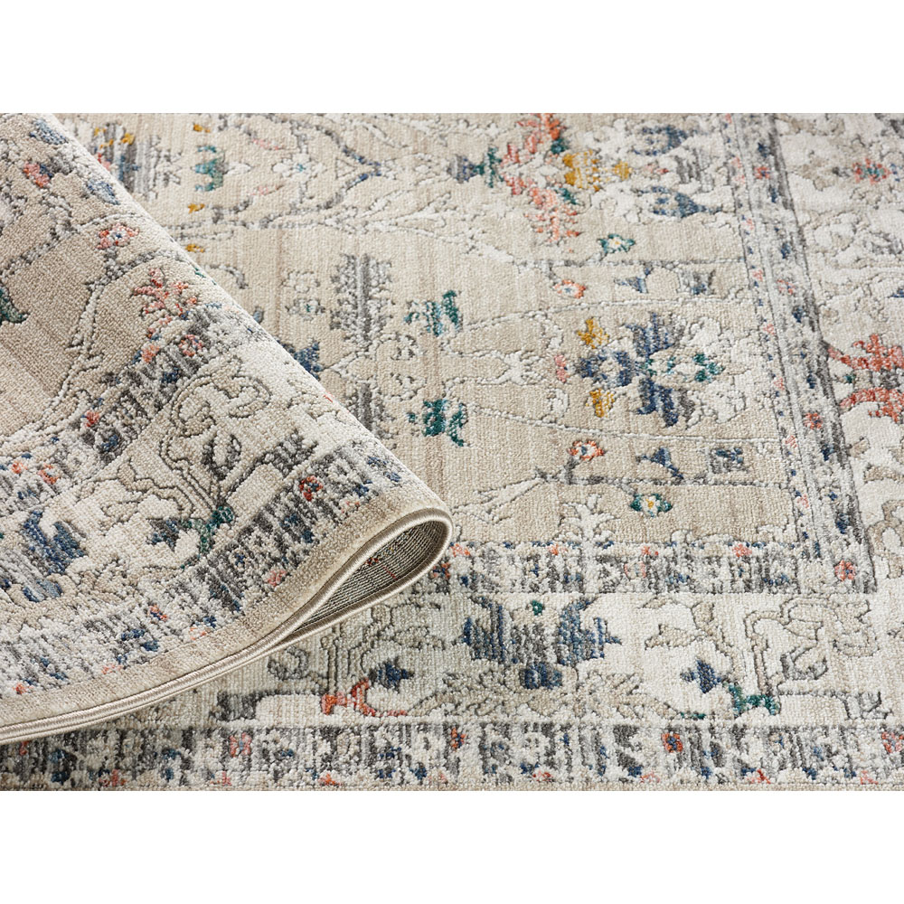 Portland Urco Luca Nuevo Beige Textured Rug 160 x 230cm Image 3
