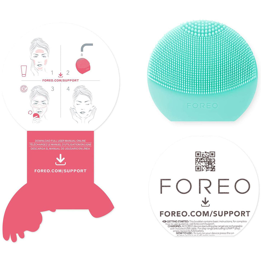 Foreo Luna Play Plus 2 Minty Cool Facial Cleansing Brush Image 7
