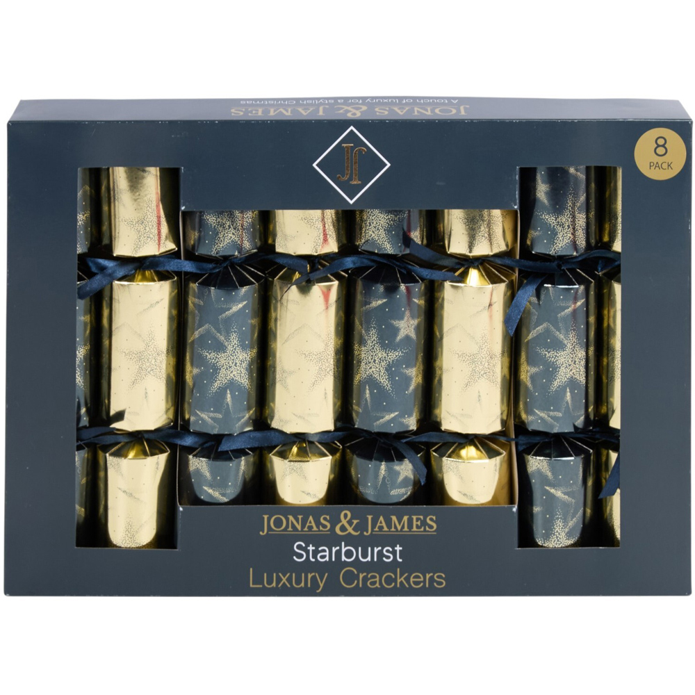 Pack of 8 Starburst Luxury Crackers Image 1