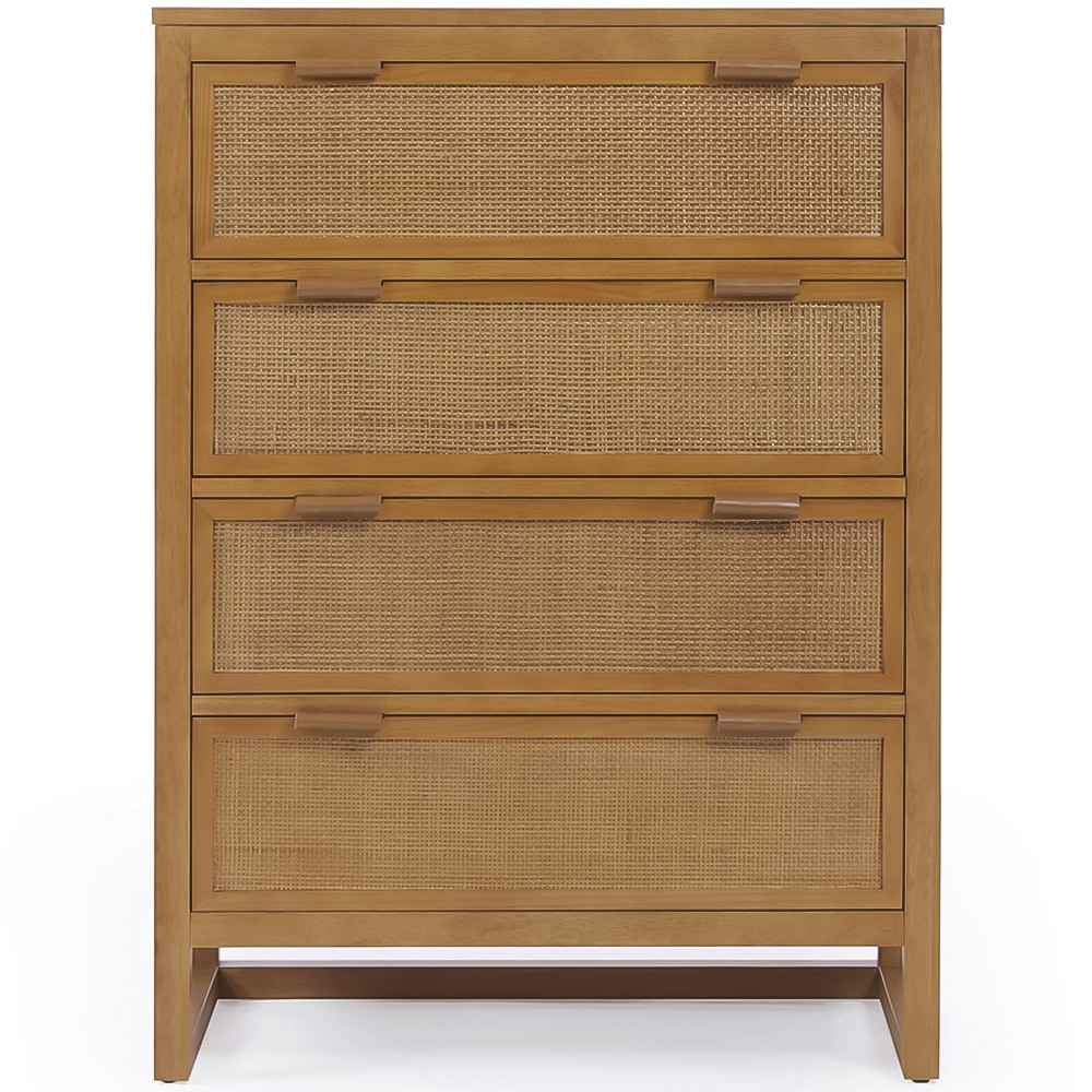 Teamson Home Hatteras 4 Drawer Natural Dresser Image 3