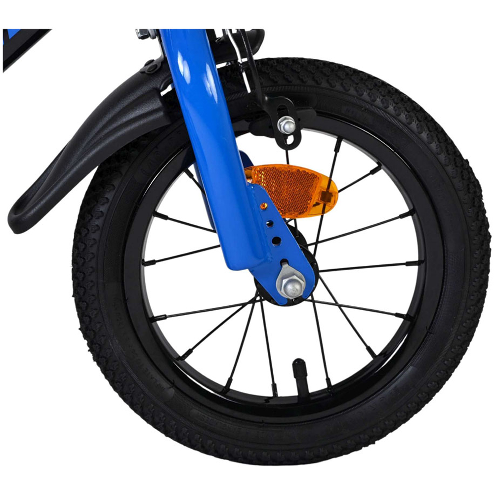 Volare Super GT Kids 12 inch Blue Bike with Stabilisers Image 8