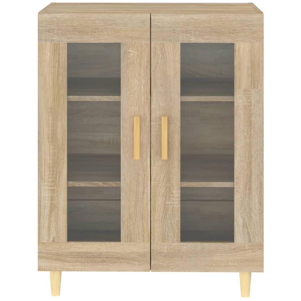 vidaXL 2 Door Sonoma Oak Small Sideboard Image 5