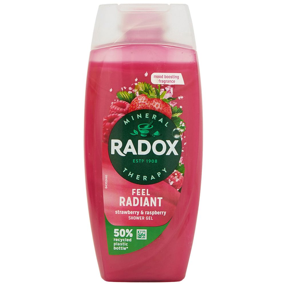 Radox Mineral Therapy Feel Radiant Shower Gel 225ml Image 1