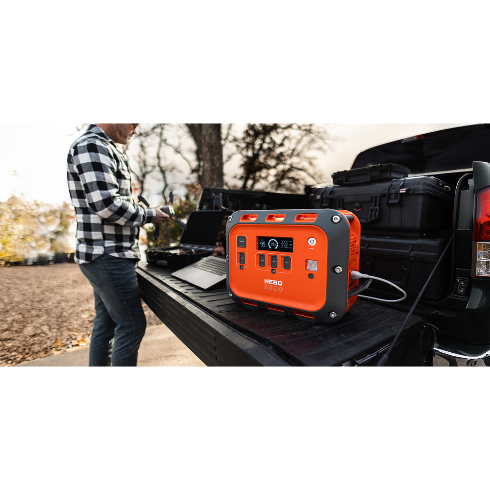 Nebo Intrepid 1000 LFP Rugged Portable Power Station with AC Outlets 960Wh Image 2