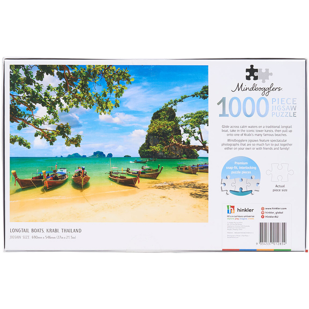 Thailand 1000 Piece Jigsaw Puzzle Image 3