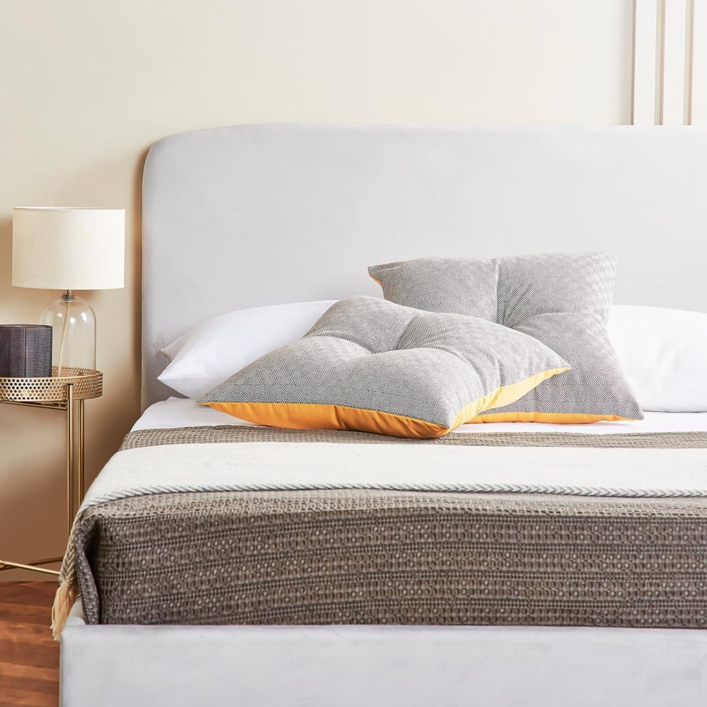 Home Treats Single Velvet Ottoman Bed Image 5