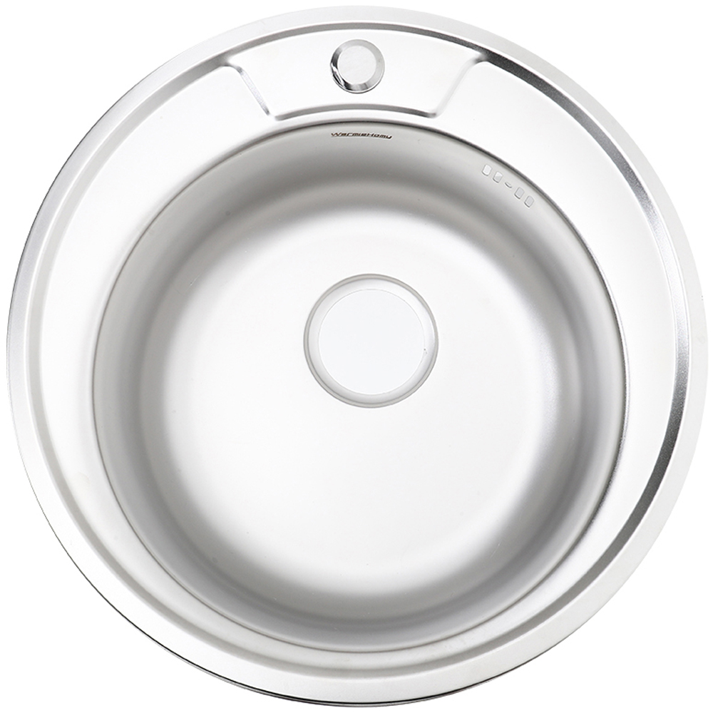 Living and Home Sink Single Stainless Steel Kitchen Bowl Catering Image 1