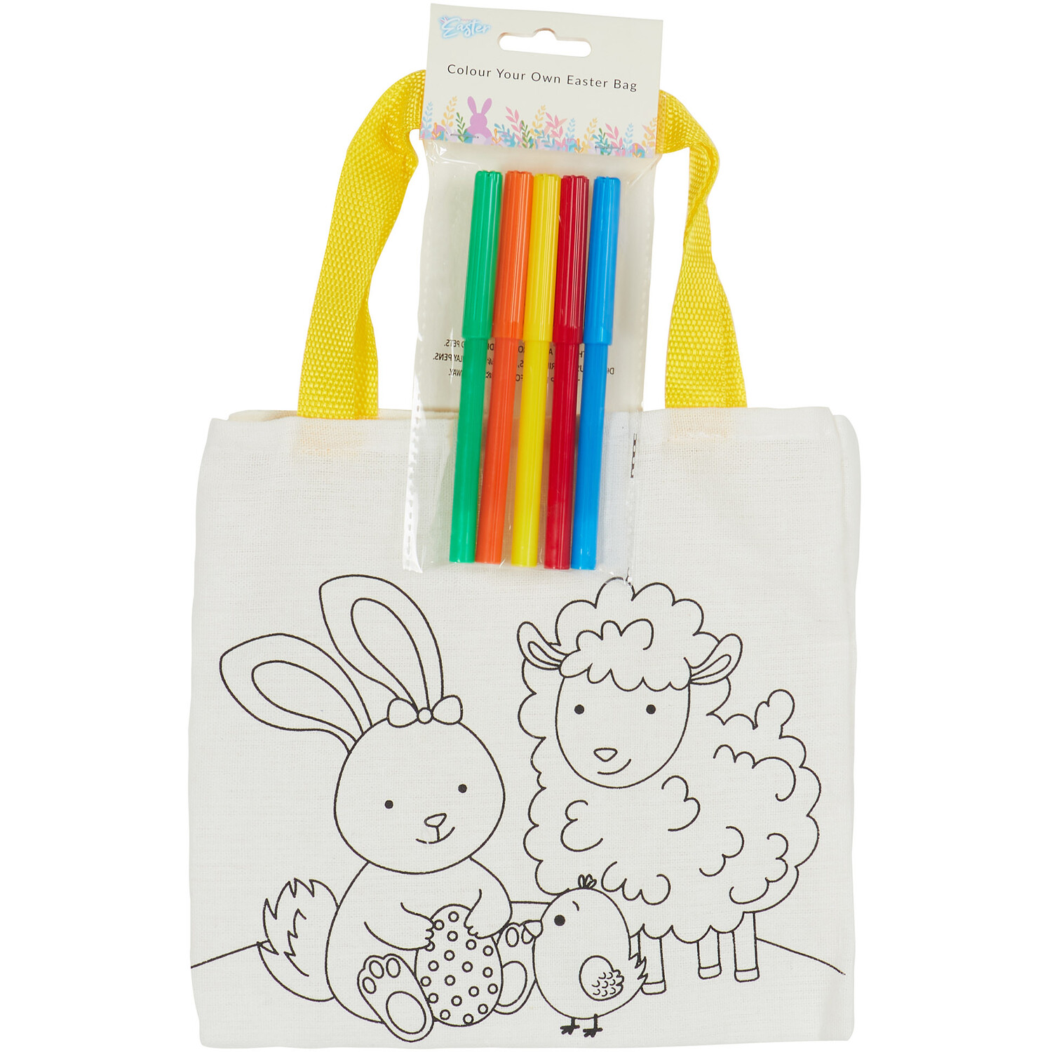 Colour Your Own Easter Bag Image 2