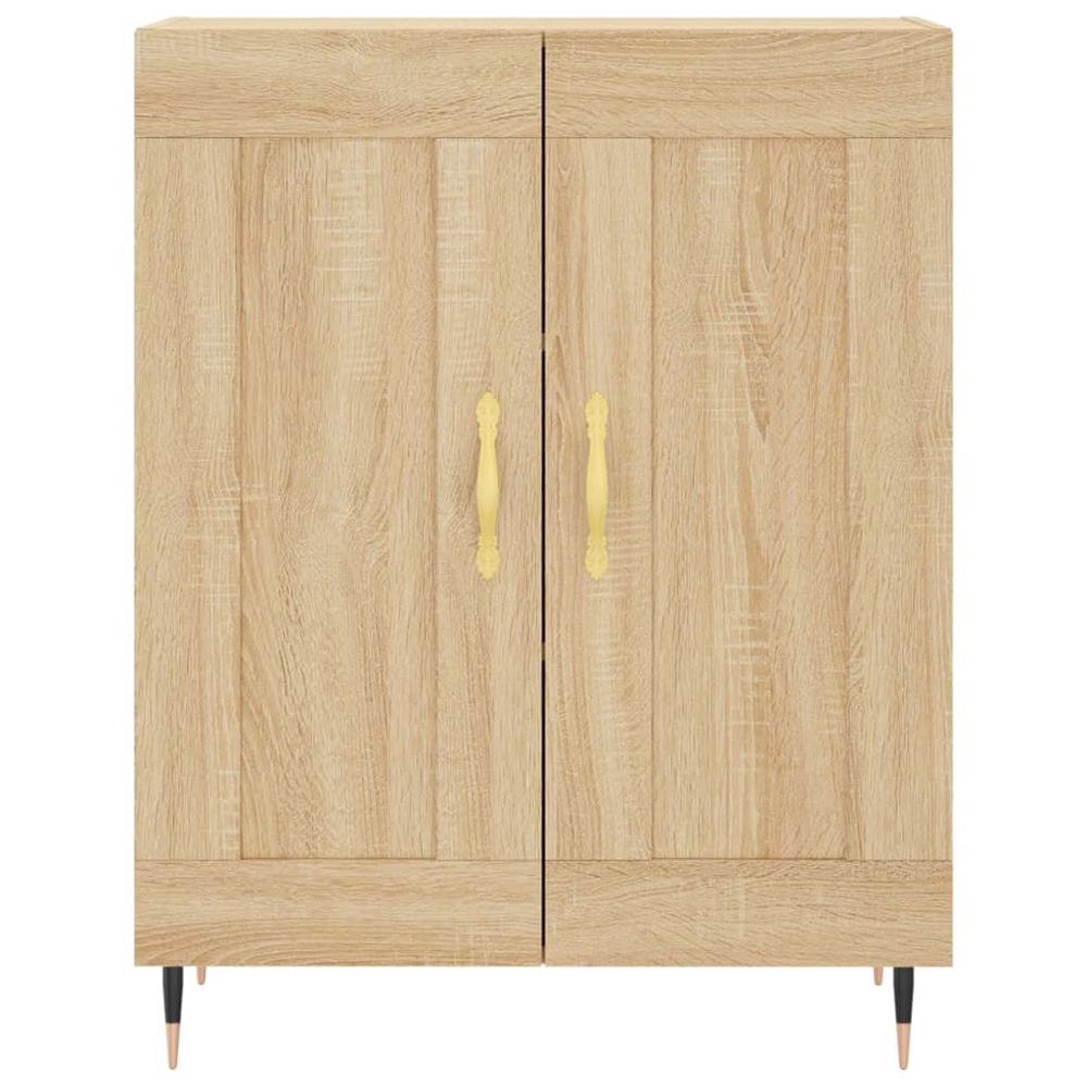 vidaXL 4 Door Sonoma Oak Highboard Image 8