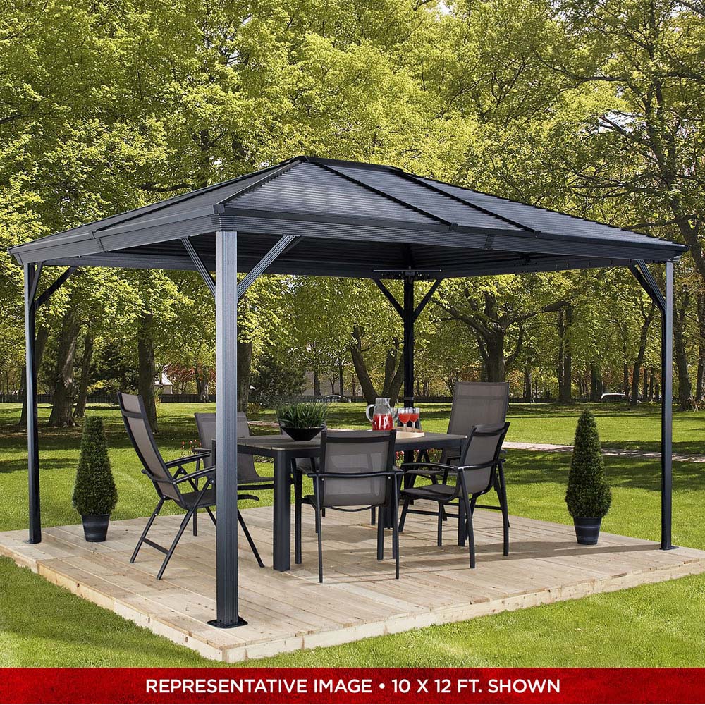 Sojag Ventura 3 x 3m Grey Gazebo Image 6