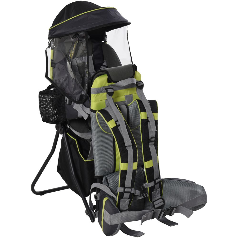 Portland Black Hiking Baby Backpack Carrier Image 1