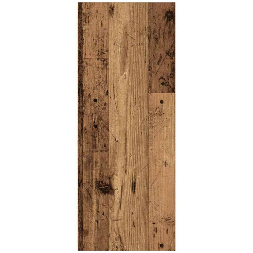 vidaXL 2 Shelf Old Wood Bookcase Image 6