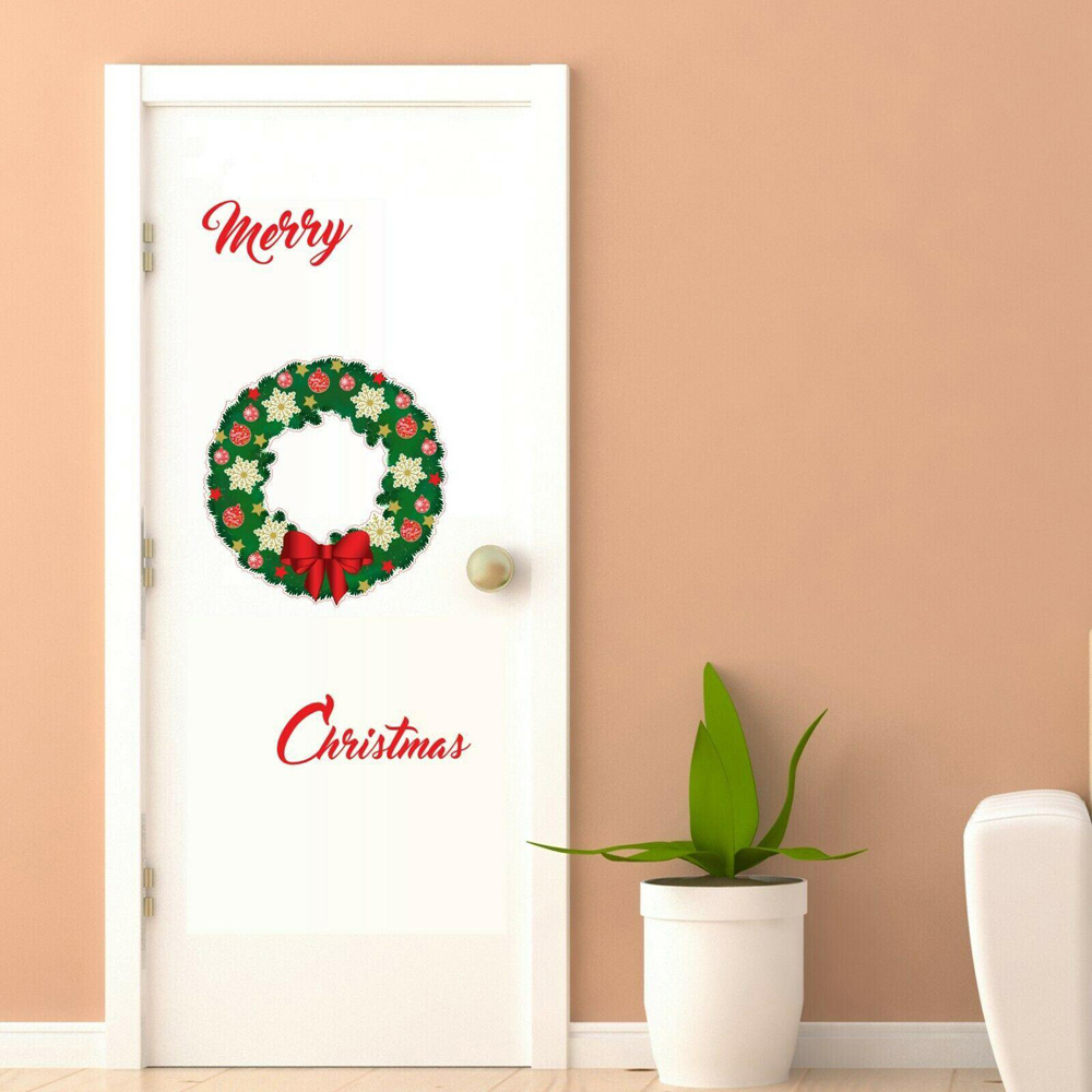 Walplus Greeting Garland Self Adhesive Christmas Wall Sticker Image 2