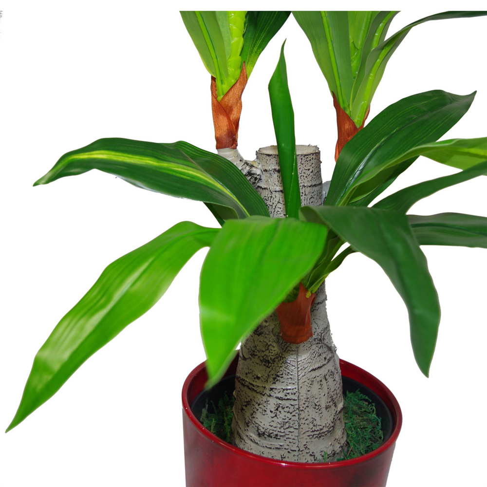 Leaf Tropical Dracaena Artificial Plant Pot 75cm Image 3
