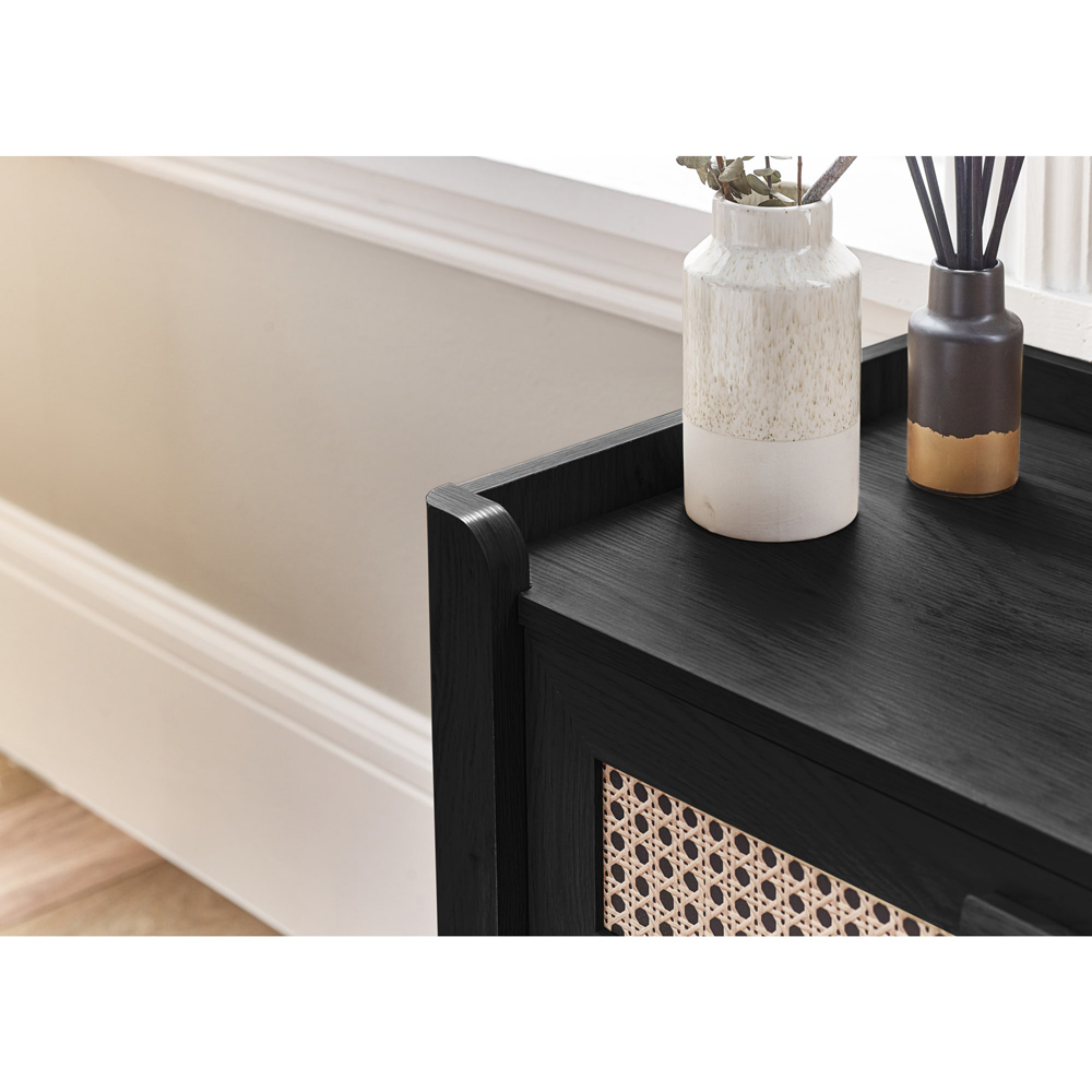 Julian Bowen Sydney 5 Drawer Black Ash Chest of Drawers Image 7