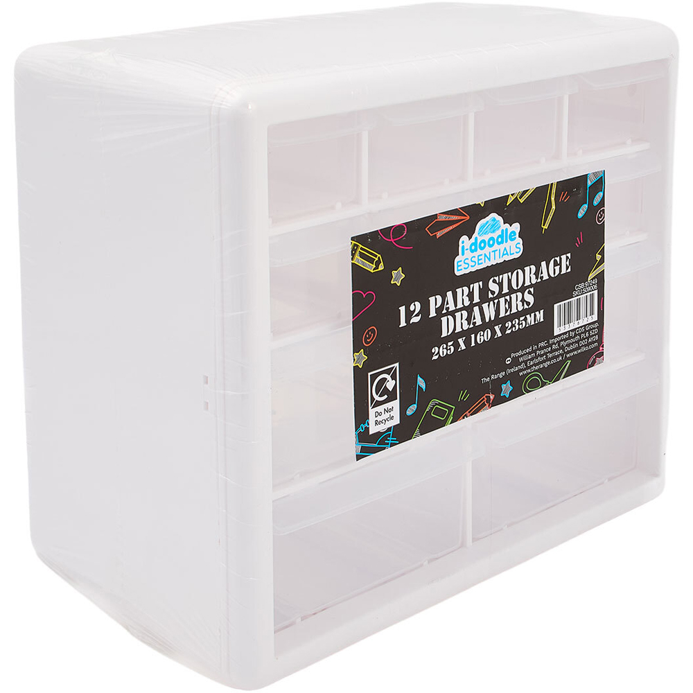 12 Part Storage Drawers Image 8