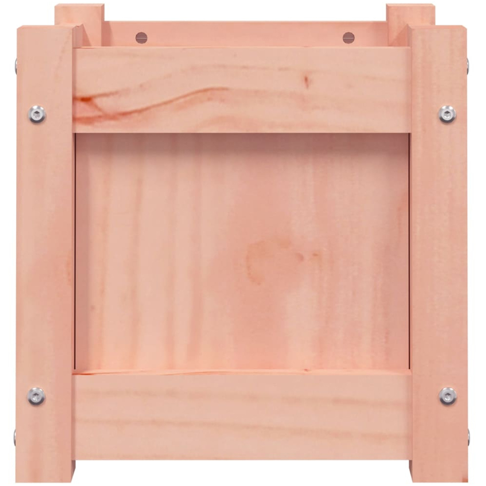 vidaXL Brown Solid Douglas Wood Garden Planter 31 x 31 x 31cm Image 4