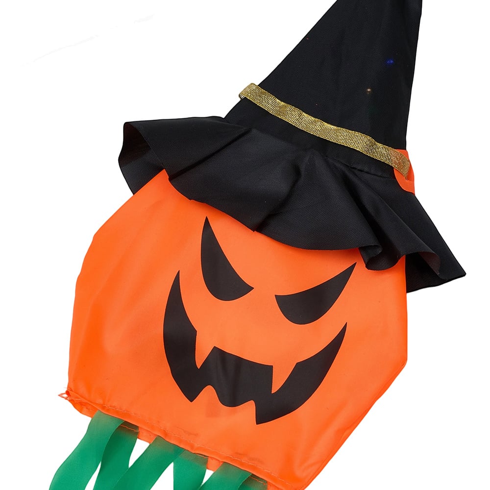 Living and Home LED Ghost Pumpkins Halloween Ornament 60cm 5 Pack Image 4