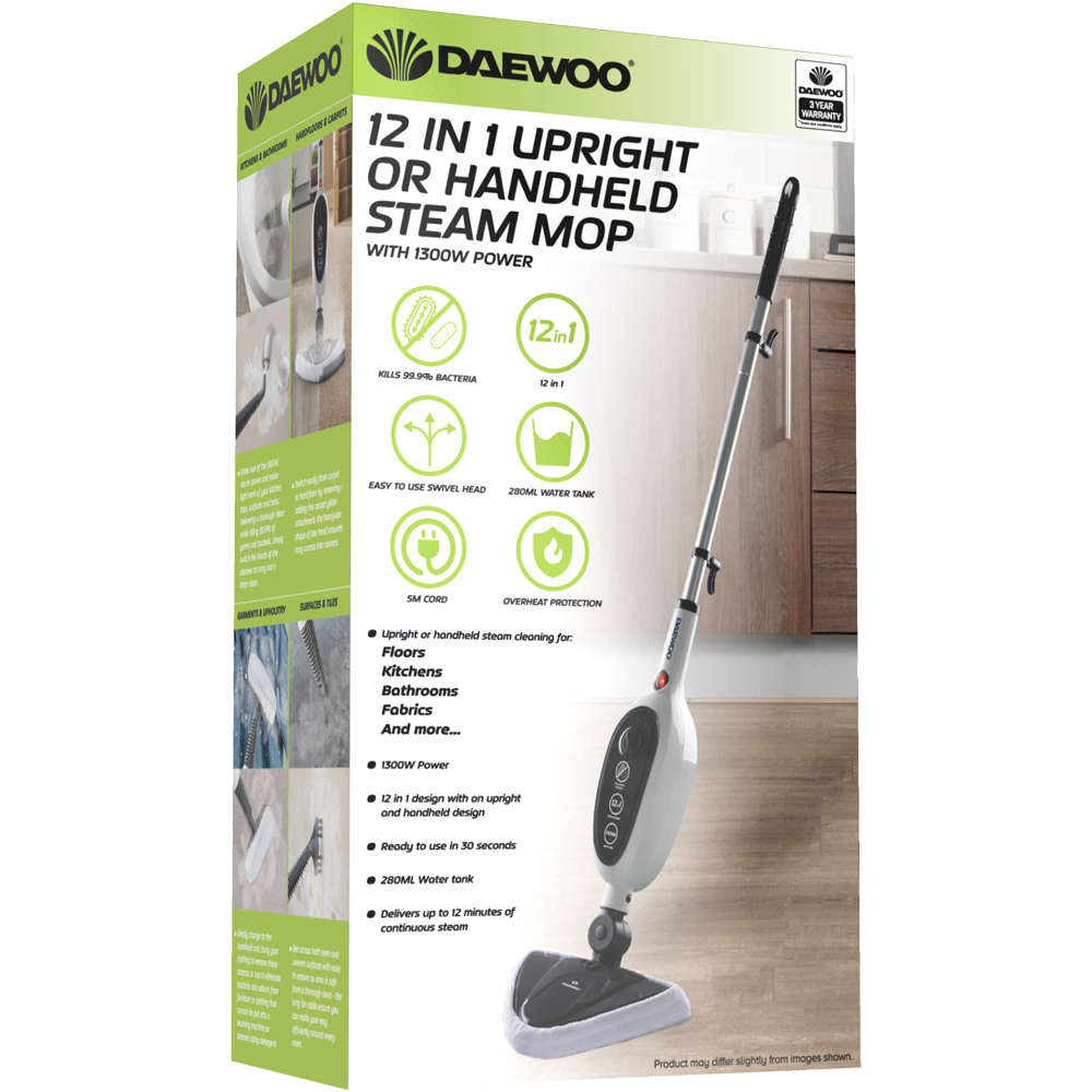 Daewoo 12 in 1 Multi Function Steam Mop Wilko