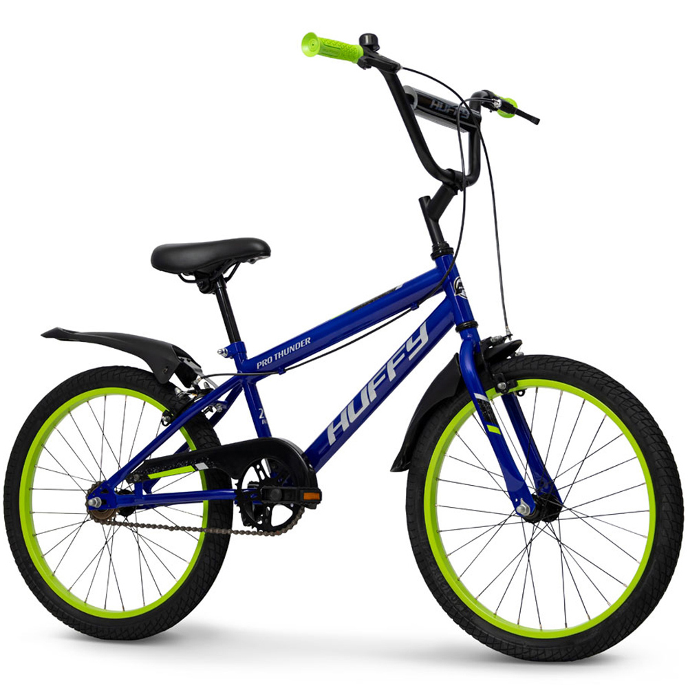 Huffy Pro Thunder Kids Single Speed 20 inch Ion Blue Bike Image 4