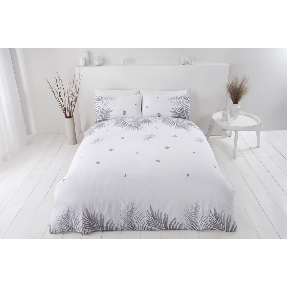 Rapport Home PH Tropics Double Grey Duvet Set Image 5